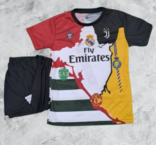 Uniformes De Fútbol P/niños, Real Madrid, Barcelona, City... (Usado)
