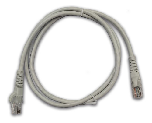 Patch Cord Utp De Red Cat 6 1,5 Metros Gris Howell