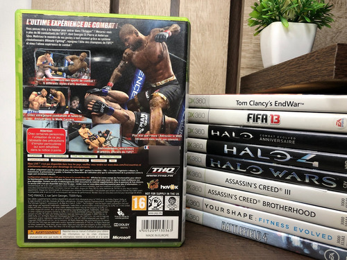 Jogo Ufc 2009 Undisputed Original Para Xbox 360 M Fisica Pal (Usado)