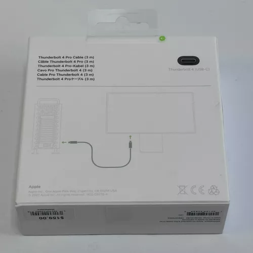Apple Cable Thunderbolt 4 Pro • 3m