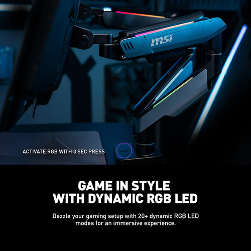 Msi Mpg Mt201dr - Armas De Soporte De Doble Monitor Rgb Rgb