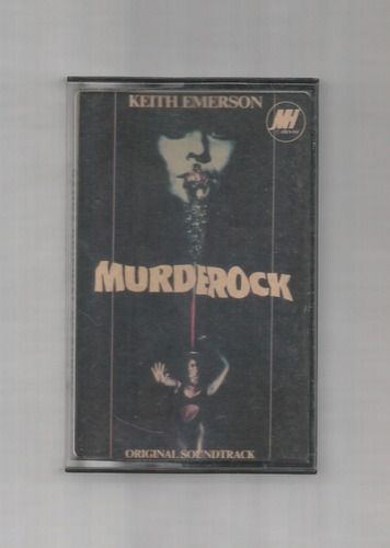 Keith Emerson Banda Sonora Murderock Cassette Usado