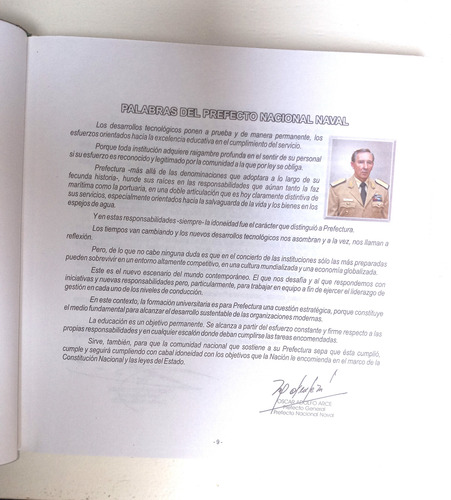 Cronica De La Educacion En La Prefectura Naval Argentina