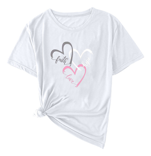 Camiseta Tipo E Para El Día De San Valentín, Casual, De Mang