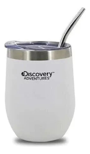 Mate Térmico Discovery Acero Inoxidable / Bombilla + Tapa