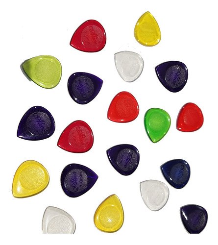 6 lengüetas de guitarra Gota, guitarra Alice 3.0 2.0 mm