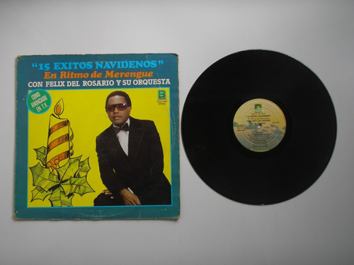 Lp Vinilo Felix Del Rosario 15 Exitos Navideños R Dominicana