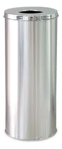 Comprar Tacho De Acero Circular 80x34 Cm Para Interiores Comerciales