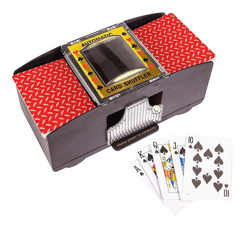 Barajador Cartas Automático Baraja Poker Mezclador Pk-05