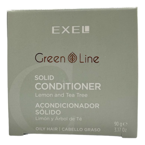 Acondicionador Solido Cabello Graso Limon Arbol  Te Exel90g