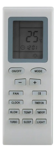 Control Aire Acondicionado Para Japando Minisplit Digital Display Premium