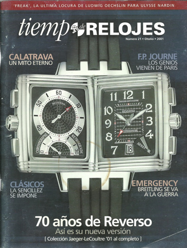 Revista Tiempo De Relojes | Núm. 21 | 70 Años De Reverso