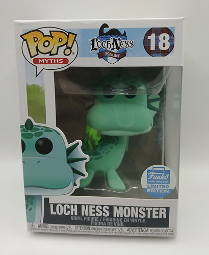 Funko Pop Loch Ness Monster ( Monstruo Del Lago Ness) Mitos (Usado)