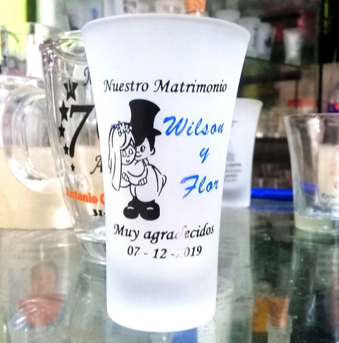 Vasos Shots,recuerdos,misa,bodas,cumpleaños,aniversarios,