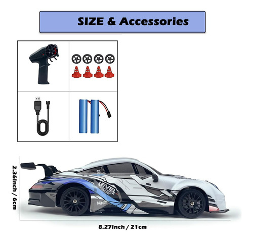 1:16 4wd High Speed 2.4g Rc Drift Racing Car