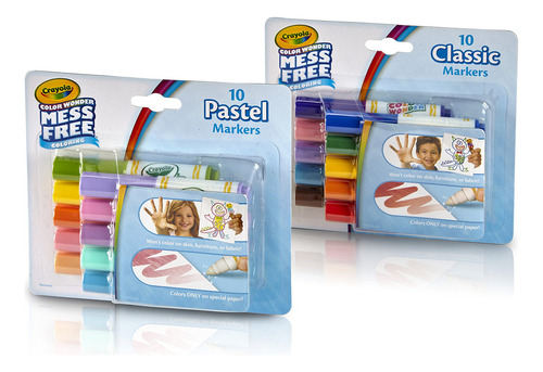 Crayola Color Wonder - Marcadores Para Colorear Sin Ensuc