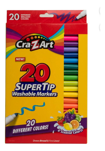 Marcadores Craz Art Supertips Caja 20 