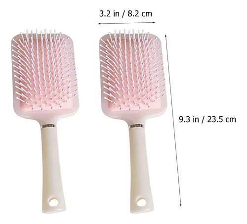 Cepillo Tipo Paleta Para Secar Con Secador Y Peinar Rizos, 2