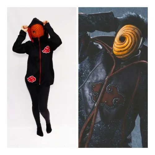 Máscara Naruto Shippuden Tobi Obito Uchiha Akatsuki Anime