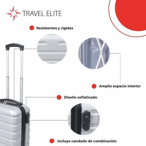 Maleta Viaje Equipaje Mano 10Kg Pequena TRAVEL ELITE