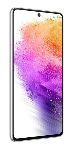 Imagen 3 de 9 de Samsung Galaxy A73 5G 128 GB awesome white 6 GB RAM