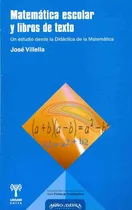 Comprar Matematica Escolar Y Libros De Texto - Villella, Jose