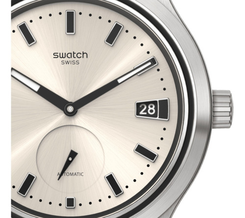 Reloj Swatch Unavoidable Sy23s408 Color de la correa Negro Color del bisel Negro