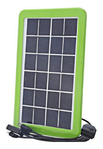 Kit Solar Camping Panel Solar Cargador Para Celulares Portat