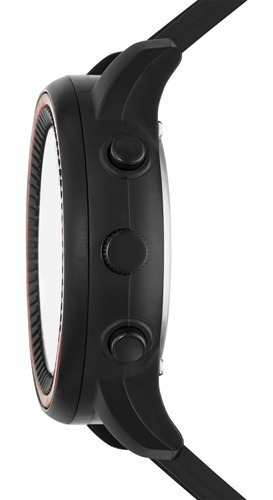 Reloj Skechers Sr5154 Negro Color de la correa Silicona Color del bisel Rojo
