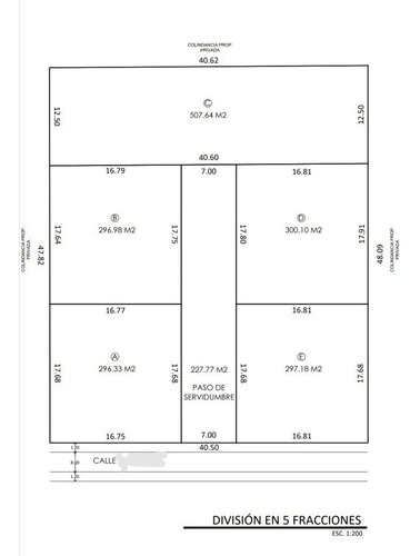 Imagen 3 de 5 de Venta 5 Terrenos De 300 Mts Aprox. Zona Dorada (oportunidad)