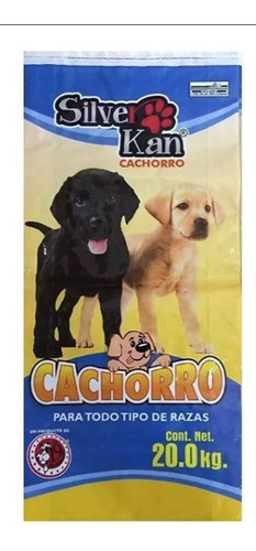 Croquetas Silver Kan Perro Cachorro Todas Las Razas 20 Kg 