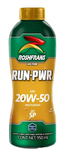 Aceite Lubricante Roshfrans Sp 20w50