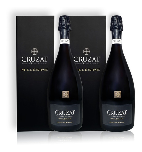 Champagne Cruzat Millésime Blanc De Blancs Kit X2u 750ml