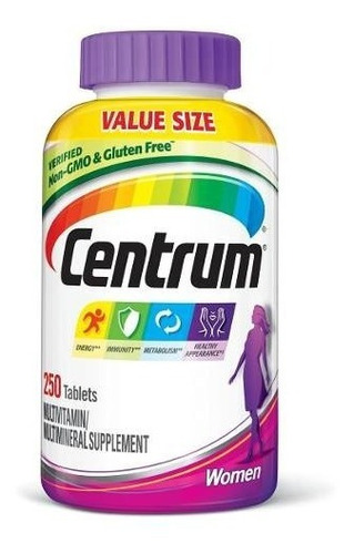 Centrum Women 250 Tablets - Unidad a $1008