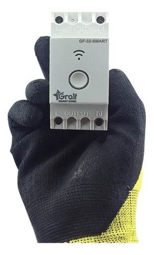 Imagen 5 de 7 de Interruptor Inteligente Wifi Gralf Gf-32-smart Para Riel Din