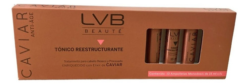 Lv Beaute Tonico Reestructurante Amp 10x15ml