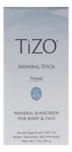 Protector Solar Tizo Mineral Stick Tinted Spf 45 30 Ml Para