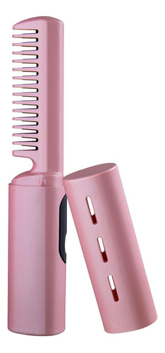 Hair Straightener Comb  2 In 1 Detangling Brush With Lcd  Li