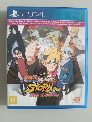 Naruto Shippuden: Ultimate Ninja Storm 4 - Ps4 Edição Física (Usado)