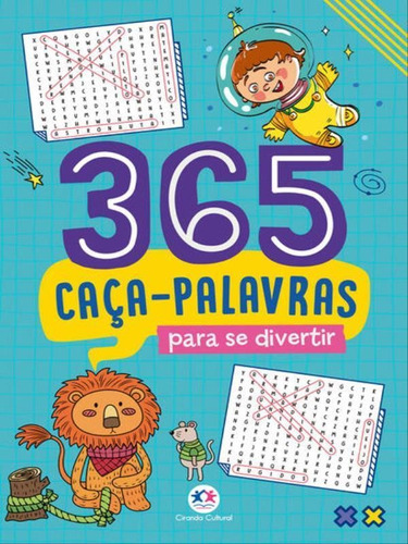 365 Caça-palavras Para Se Divertir, De Barbieri, Paloma Blanca Alves. Editora Ciranda Cultural, Capa Mole Em Português