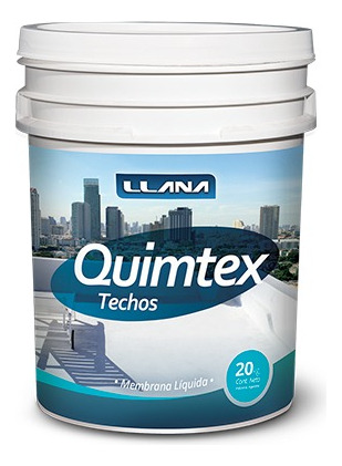 Quimtex Techos X 20 Ltrs Membrana Liquida