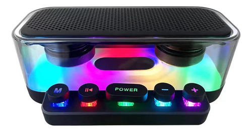 Parlante Altavoz Bluetooth Rgb Sonido 3d Teclas De Pc