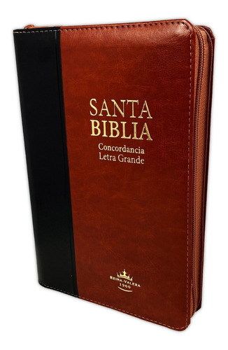 Biblia Reina Valera Bicolor Letra Grande Concordancia Indice