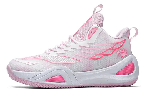 Tenis de basquetbol rosas sale