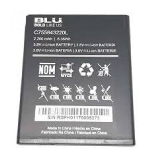 Bateria Blu C755843220l Studio G2 S010q
