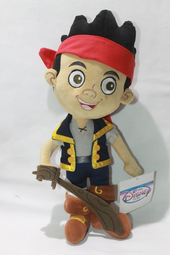 Jake Y Los Piratas Del País De Nunca  Disney Store 30cms.