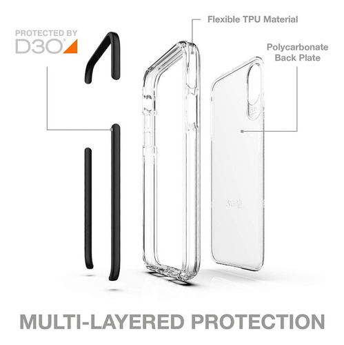 Case Mil-std Gear4 Piccadilly Para iPhone XS Max 6.5