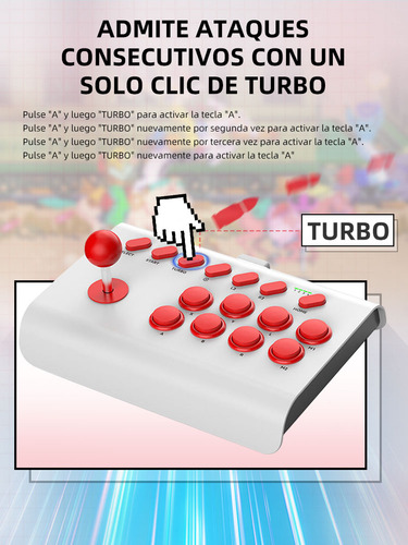 Tablero Arcade Joystick Rocker Para Pc Android Ios Celular