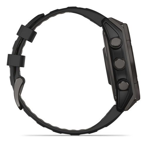 Fenix 8 47mm Solar Sapph Titanio Con Correa Negra