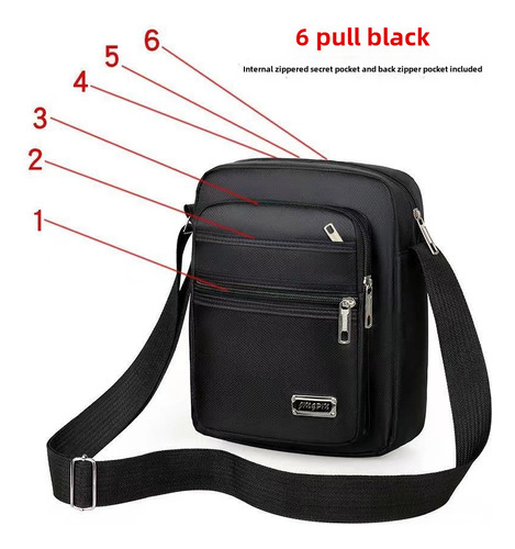 Multi-layer Messenger Bag For Men And Women Business Casual1
